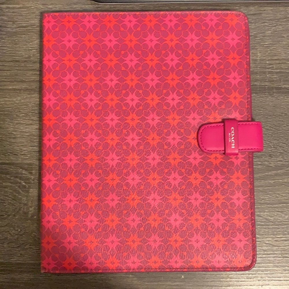 Coach tablet case